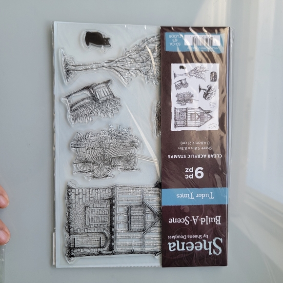 Lot of  Gemini by Crafter's Companion Stamp & Dies,  and Sheena clear acrylic st - Picture 9 of 12